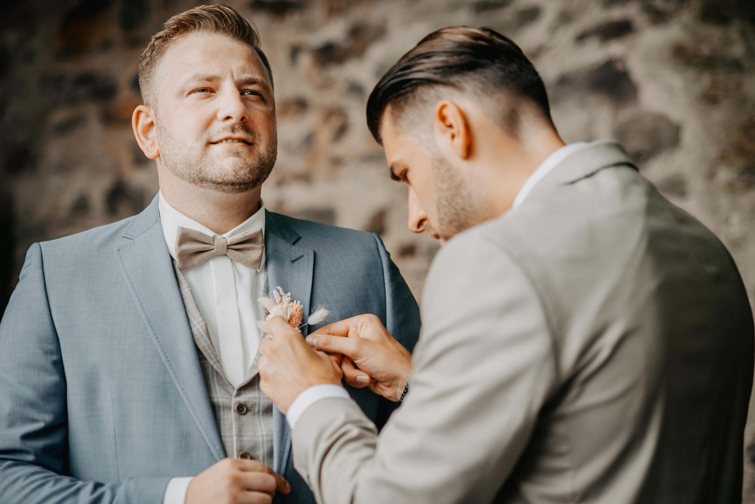 Hochzeit Getting Ready Burg Kleeburg und Boho Foto mit Details zu Hochzeit Getting Ready Burg Kleeburg und Boho der Kategorie Hochzeit