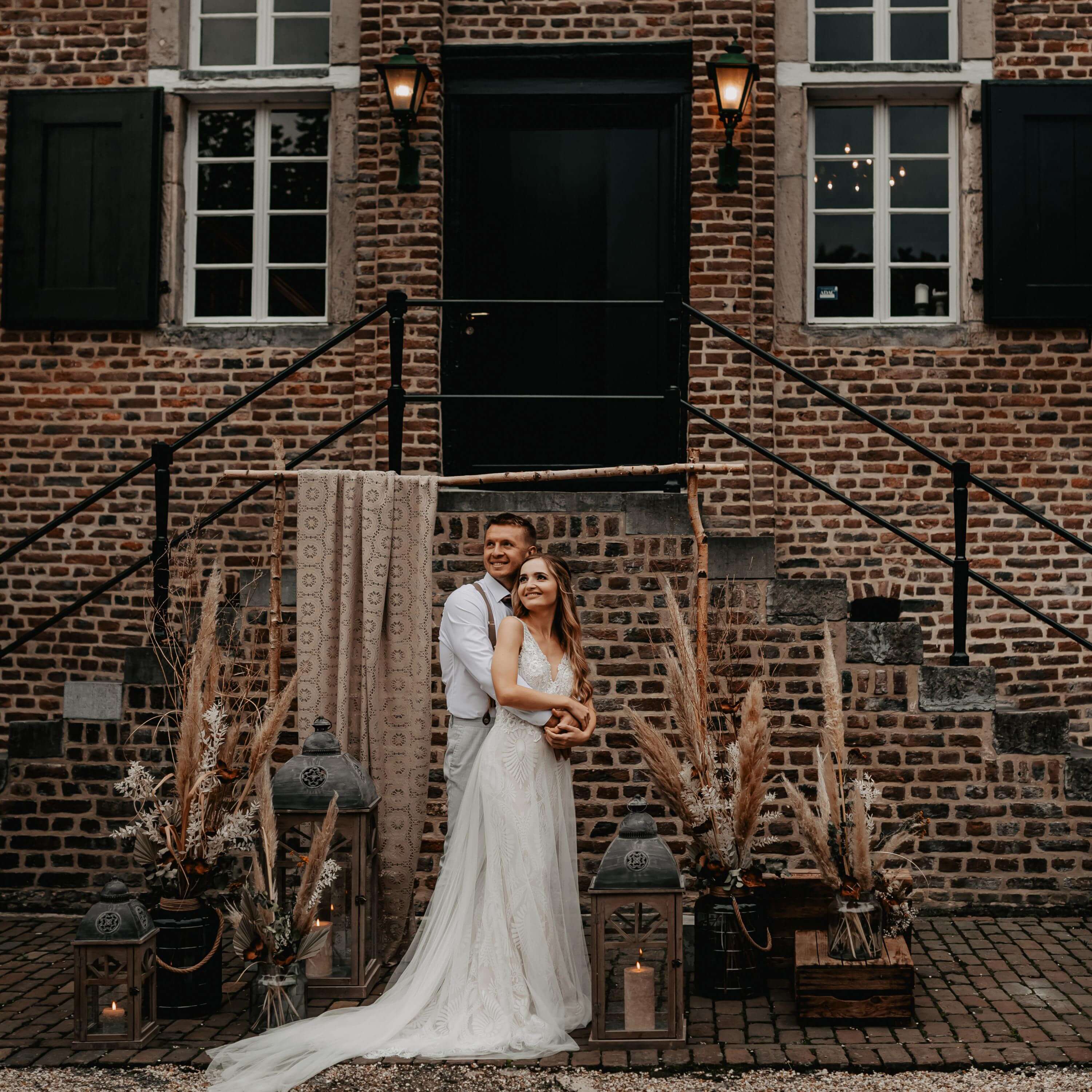 Foto mit Details zu Hochzeit und Boho