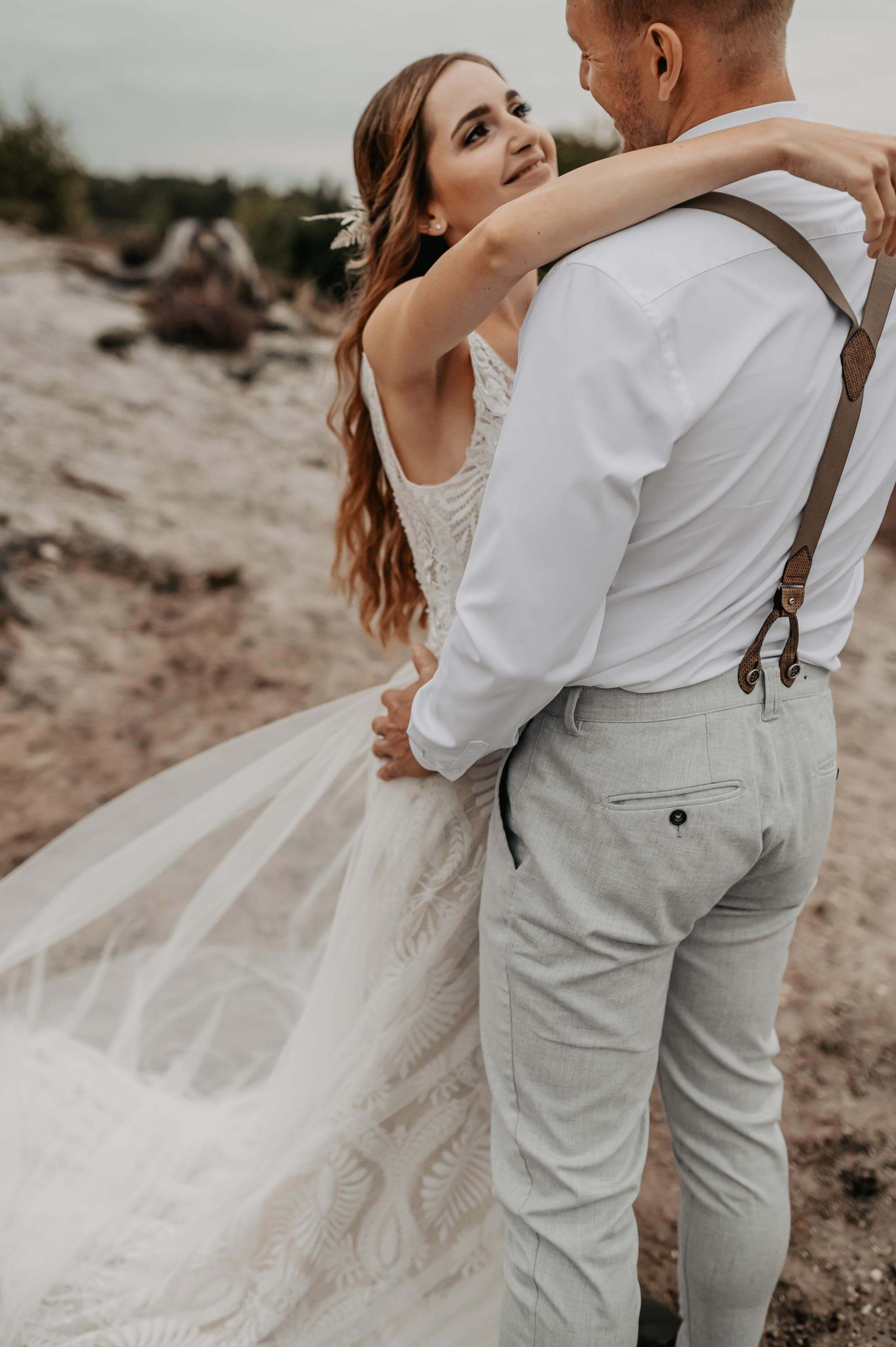 Hochzeit Paarshooting Heide und Boho Foto mit Details zu Hochzeit Paarshooting Heide und Boho der Kategorie Hochzeit