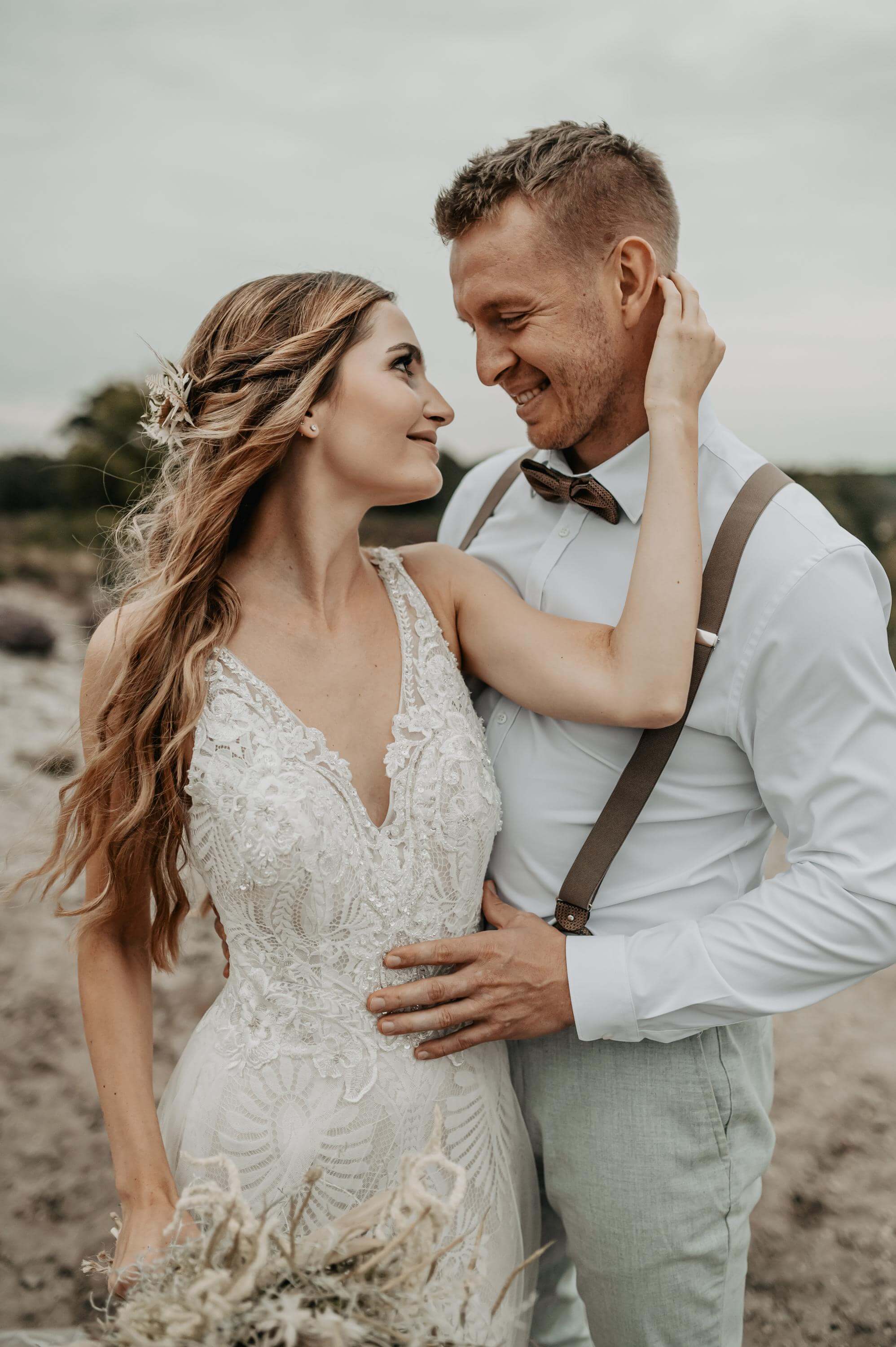 Hochzeit Paarshooting Heide und Boho Foto mit Details zu Hochzeit Paarshooting Heide und Boho der Kategorie Hochzeit