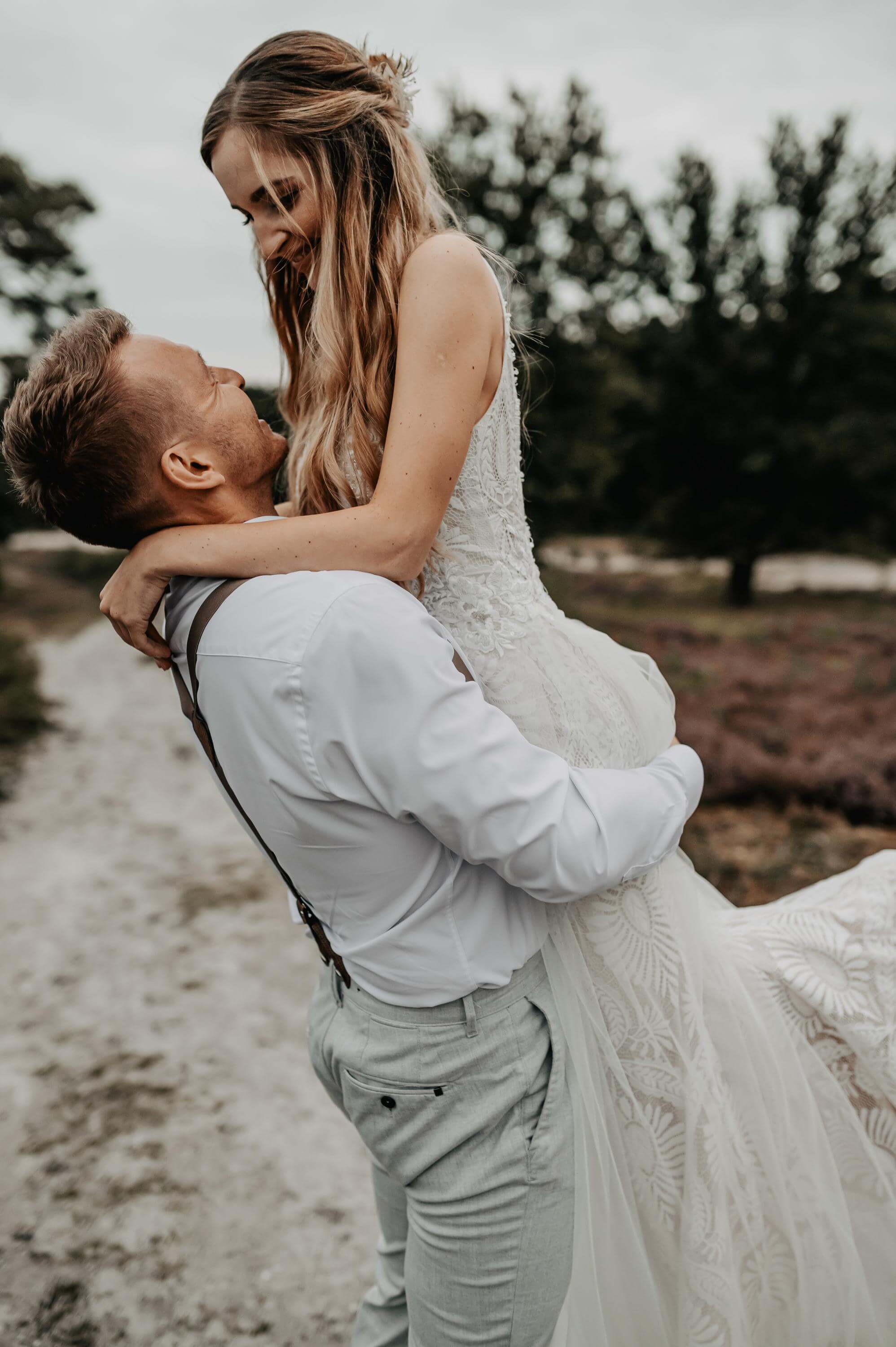 Hochzeit Paarshooting Heide und Boho Foto mit Details zu Hochzeit Paarshooting Heide und Boho der Kategorie Hochzeit