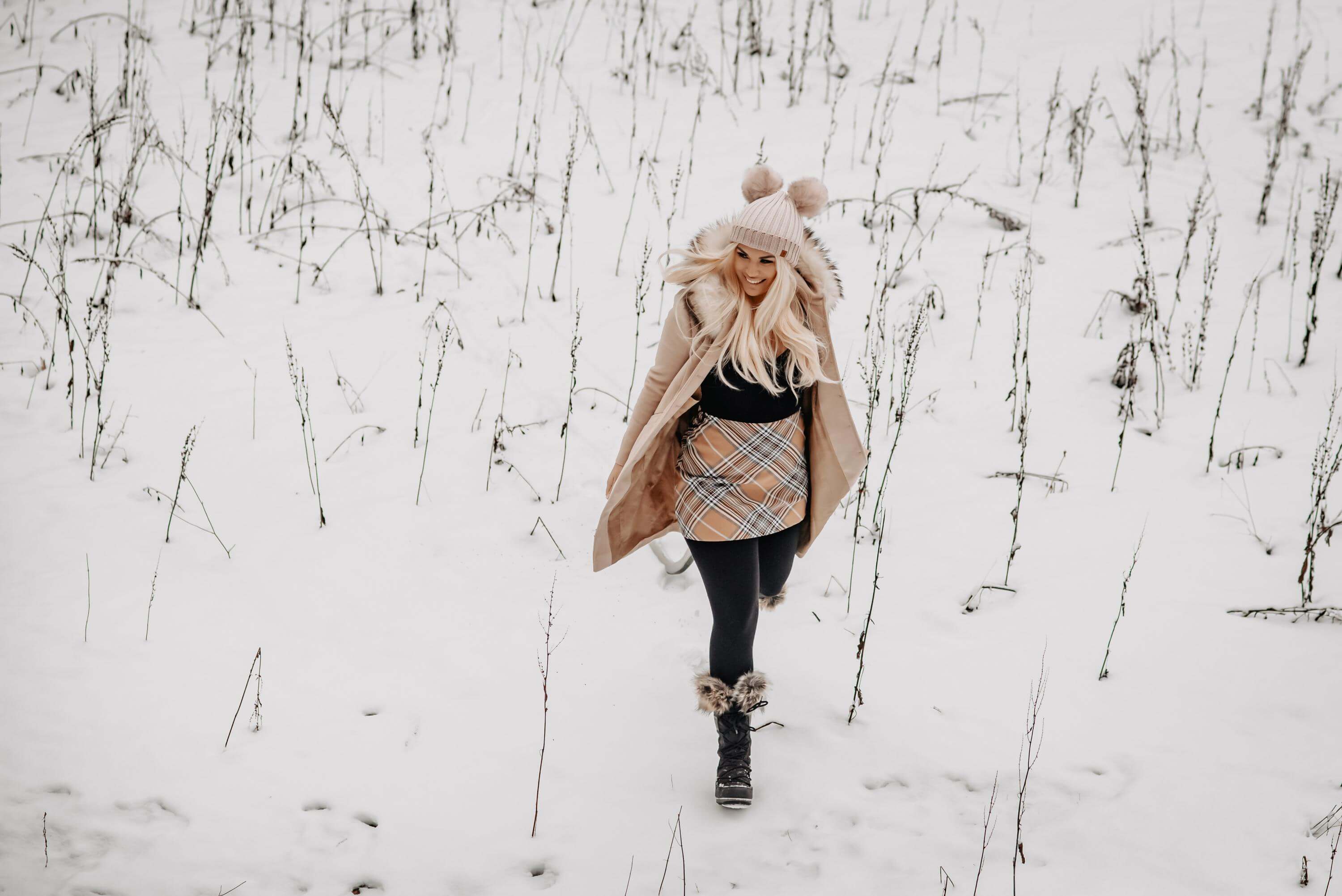Portrait Schnee und Schlitten Foto mit Details zu Portrait Schnee und Schlitten der Kategorie Portrait
